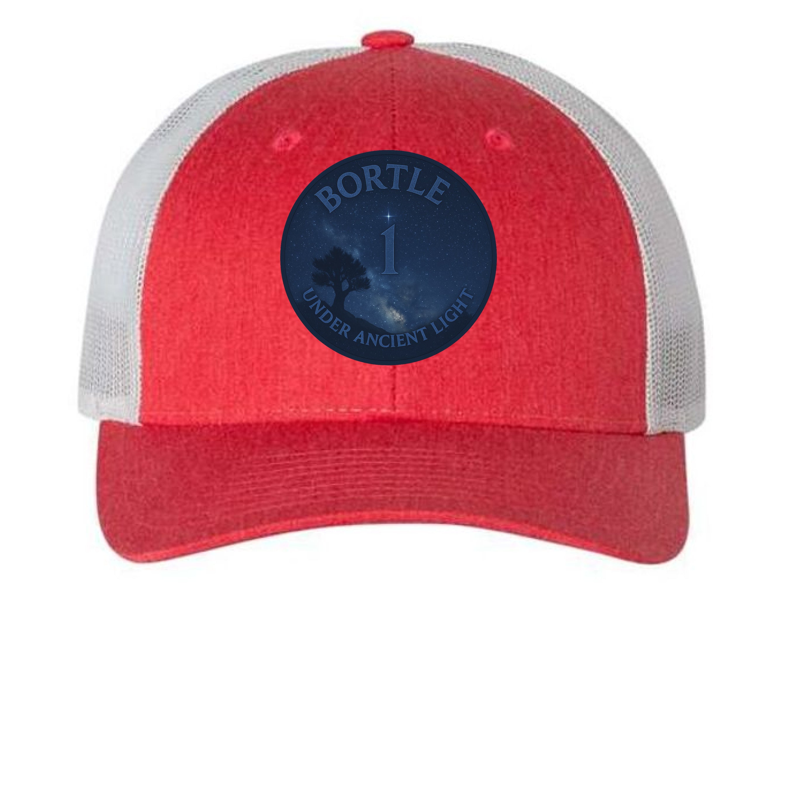 Heather Red/ Silver - FRONT